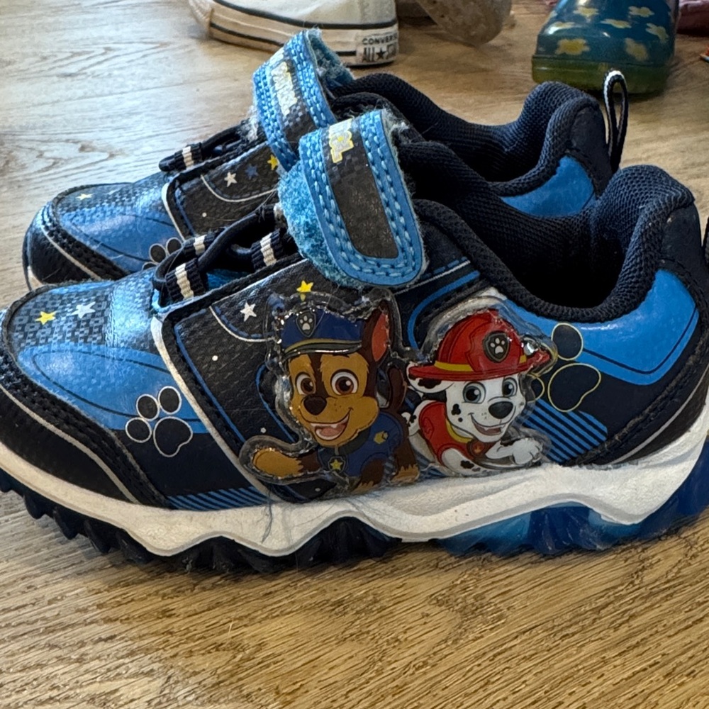 Paw Patrol Kids Sneakers - Blue and Black